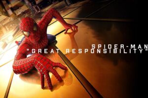 great responsibility spiderman