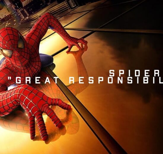 great responsibility spiderman